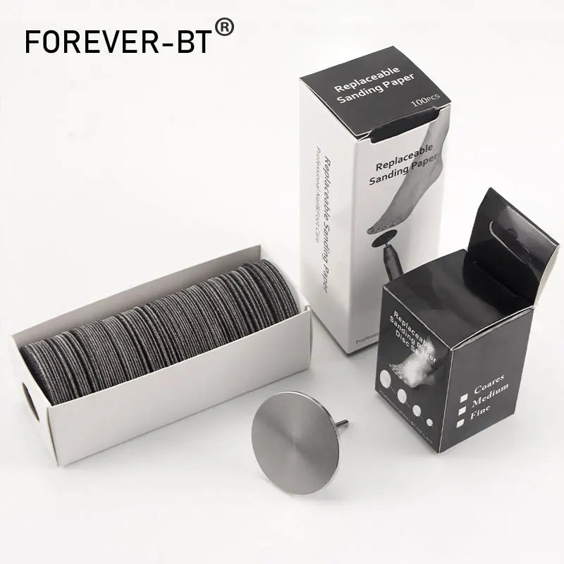 35MM Replaceable SandPaper Pedicure Tools Manicure Pedicure 3/32'' Disk Foot Dead Skin Remove Sanding paper Disc Nozzle
