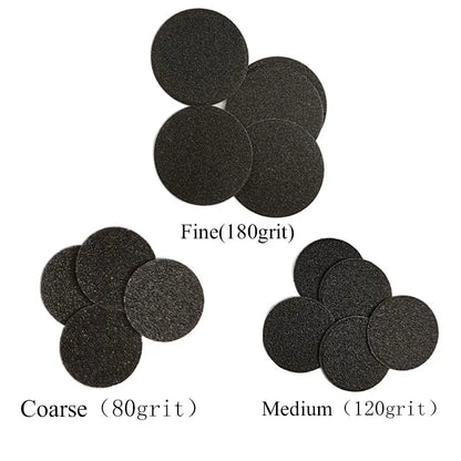 35MM Replaceable SandPaper Pedicure Tools Manicure Pedicure 3/32'' Disk Foot Dead Skin Remove Sanding paper Disc Nozzle